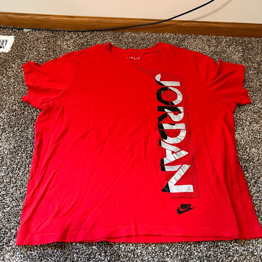 Nike Jordan Red Men's Shirt XXL